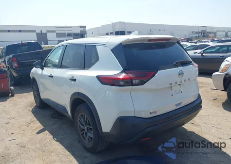 2021 Nissan Rogue S Fwd из США, поврежденный, VIN 5N1AT3AA6MC703588